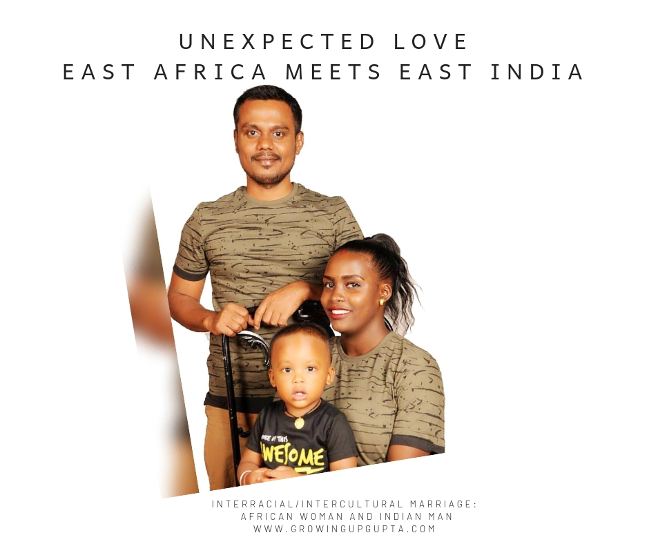 Unexpected Love. East Africa Meets East India. Interracial/Intercultural Marriage: African Woman And Indian Man