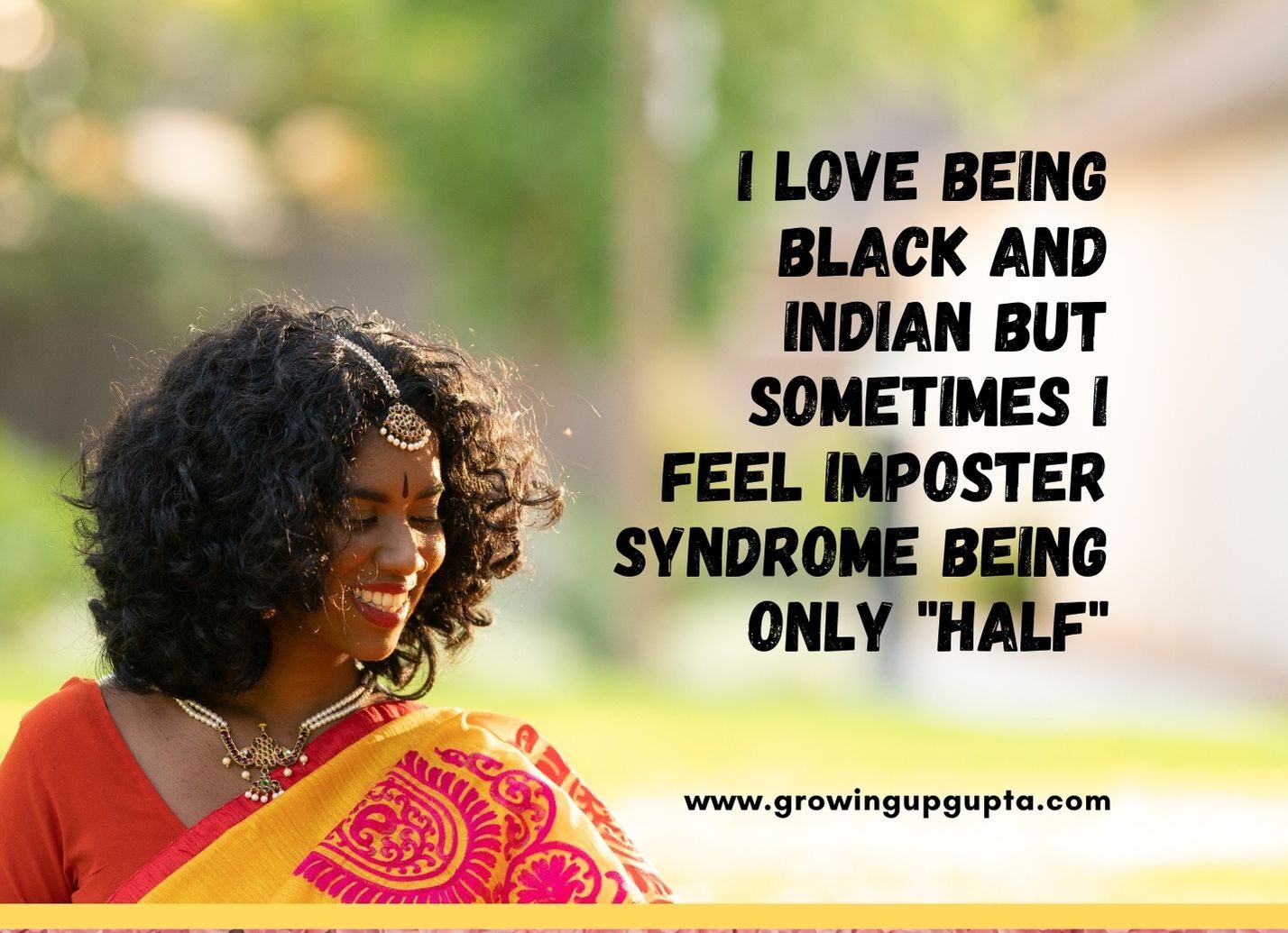 I Love Being Black And Indian But Sometimes I Feel Imposter Syndrome Being Only “Half”